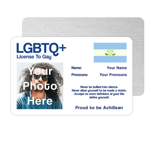 Achillean license to gay
