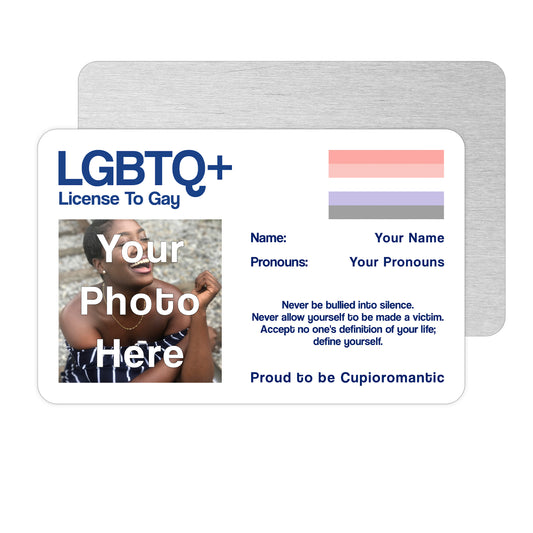 Cupioromantic license to gay