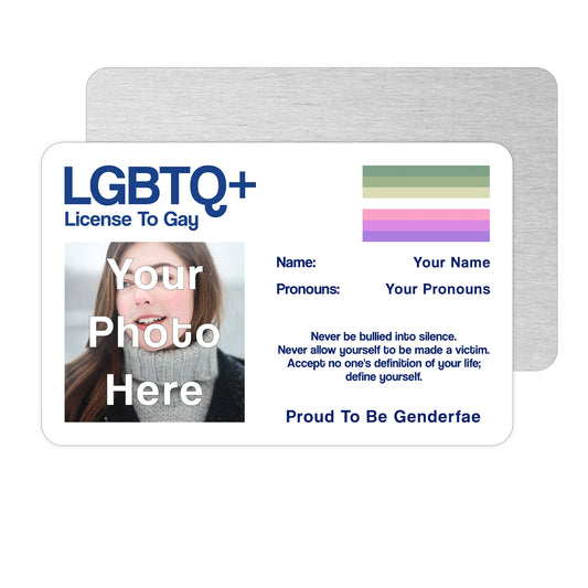 Genderfae license to gay