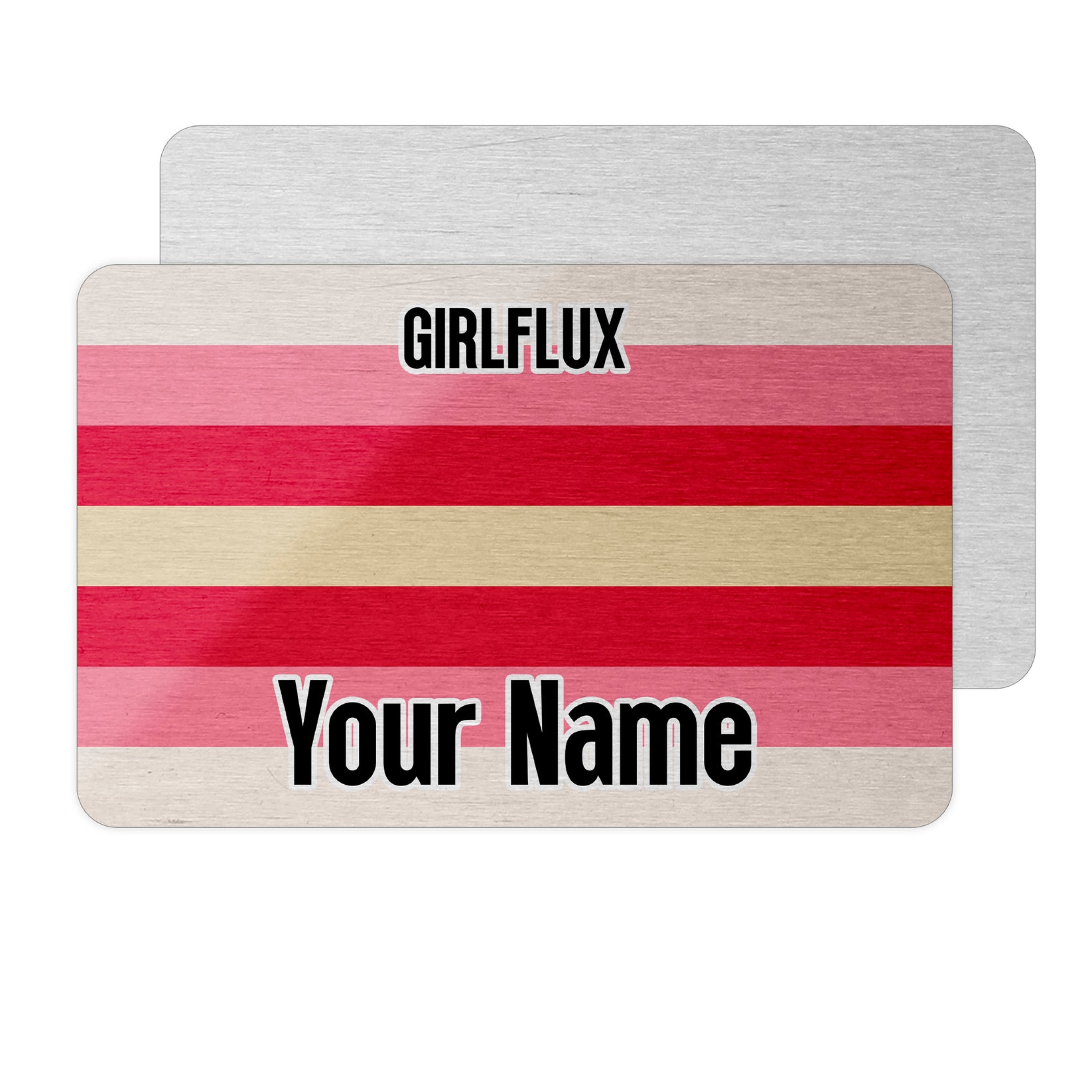 Girlflux Pride Flag Card – License To Gay