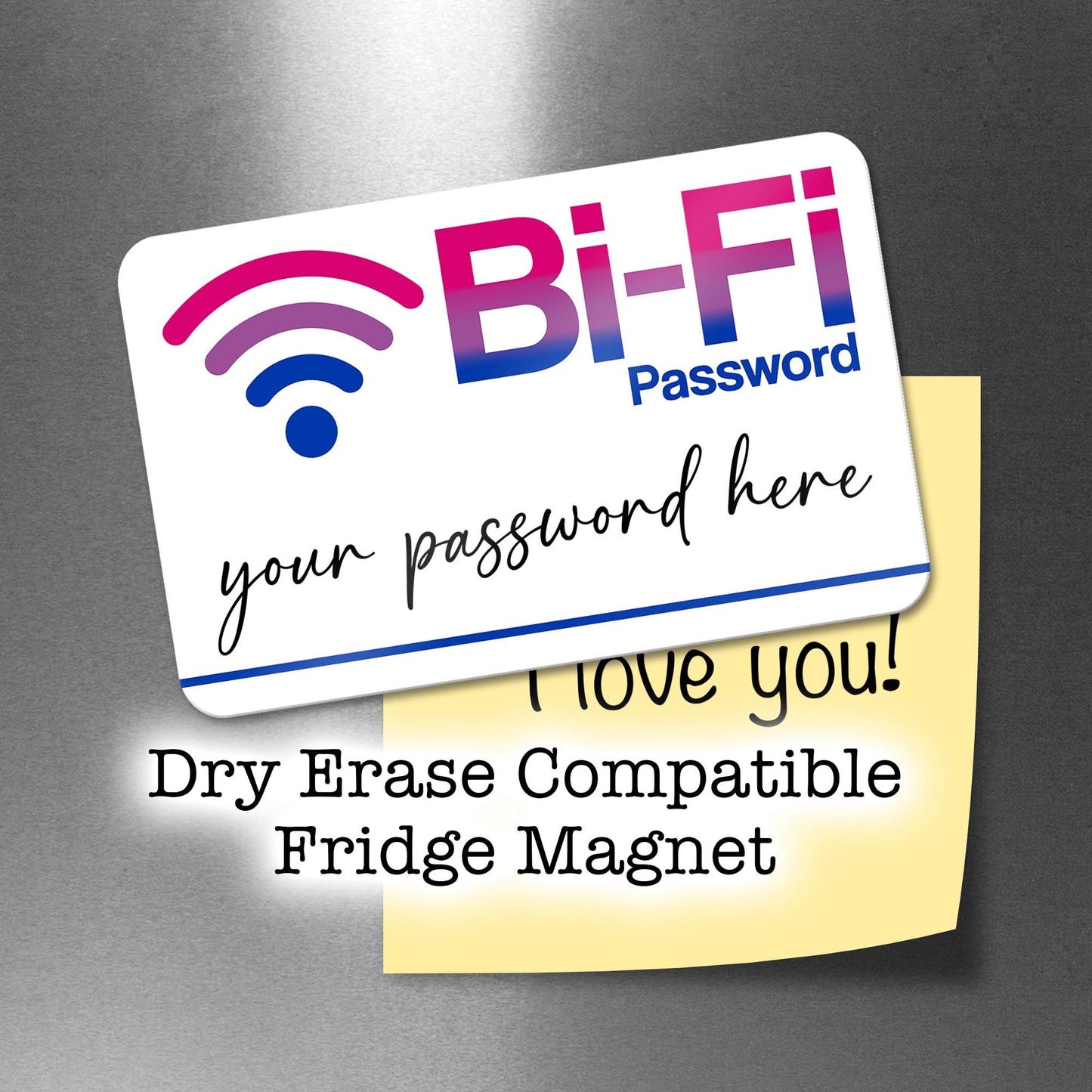 BiFi Fridge Magnet Funny refrigerator magnet dry erase dry wipe compatible