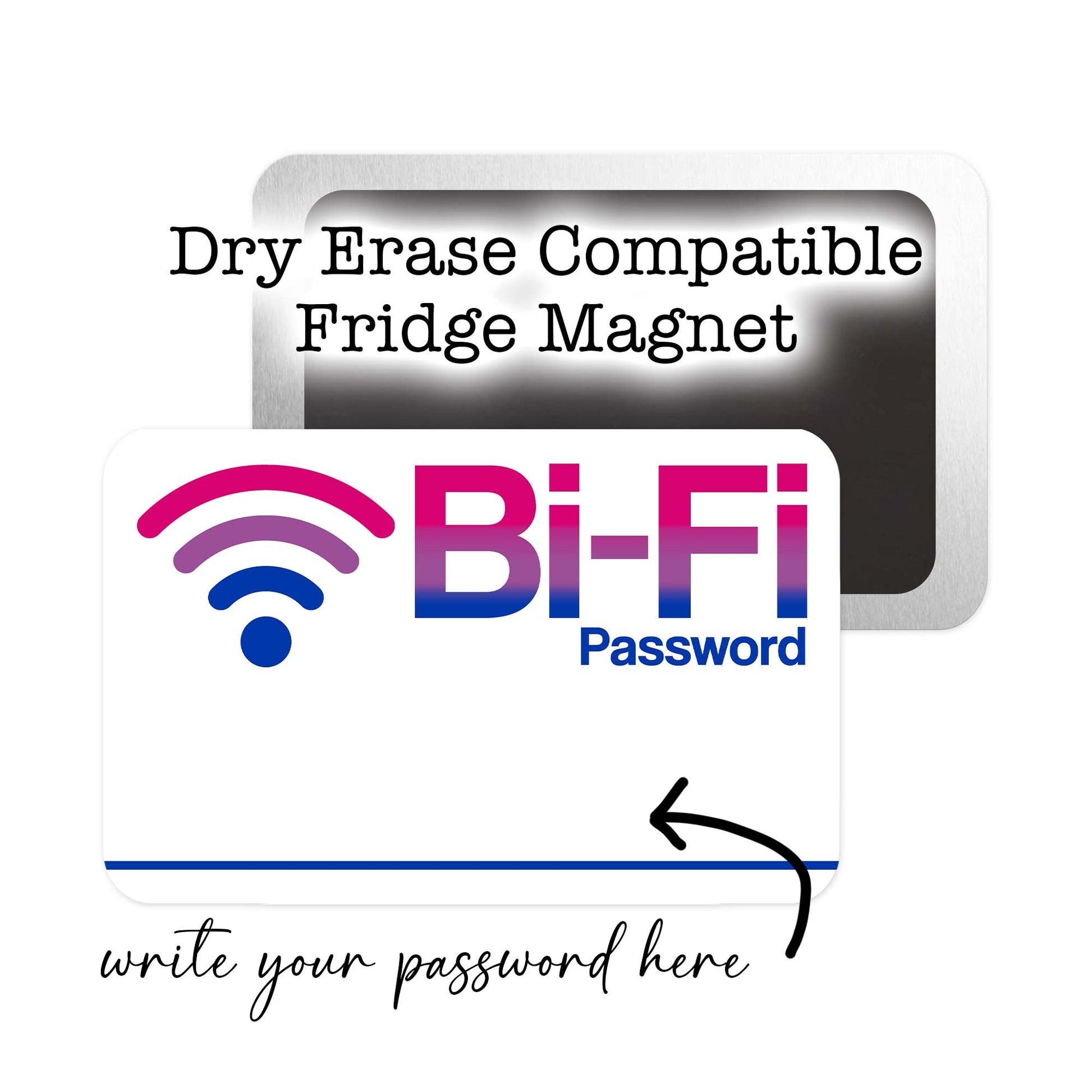BiFi Fridge Magnet Funny refrigerator magnet dry erase dry wipe compatible